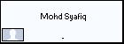  Mohd Syafiq