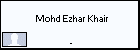  Mohd Ezhar Khair