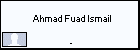  Ahmad Fuad Ismail