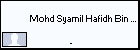  Mohd Syamil Hafidh Bin Samsul