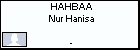 HAHBAA Nur Hanisa