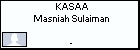 KASAA Masniah Sulaiman