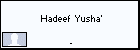  Hadeef  Yusha'