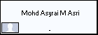  Mohd Asyrai M Asri