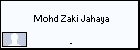  Mohd Zaki Jahaya