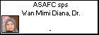 ASAFC sps Wan Mimi Diana, Dr.
