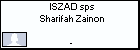 ISZAD sps Sharifah Zainon