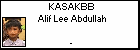 KASAKBB Alif Lee Abdullah