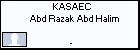 KASAEC Abd Razak Abd Halim