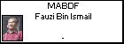 MABDF Fauzi Bin Ismail