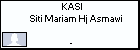 KASI Siti Mariam Hj Asmawi