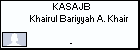 KASAJB Khairul Bariyyah A. Khair