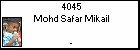 4045 Mohd Safar Mikail