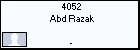 4052 Abd Razak