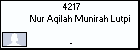 4217 Nur Aqilah Munirah Lutpi