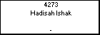 4273 Hadisah Ishak