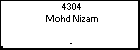 4304 Mohd Nizam