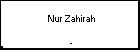  Nur Zahirah