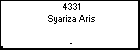 4331 Syariza Aris