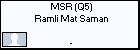 MSR (Q5) Ramli Mat Saman