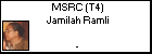 MSRC (T4) Jamilah Ramli