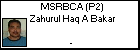 MSRBCA (P2) Zahurul Haq A Bakar