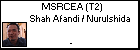 MSRCEA (T2) Shah Afandi / Nurulshida