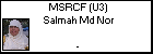 MSRCF (U3) Salmah Md Nor