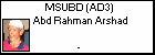 MSUBD (AD3) Abd Rahman Arshad