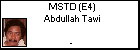 MSTD (E4) Abdullah Tawi