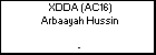 XDDA (AC16) Arbaayah Hussin