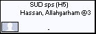SUD sps (H5) Hassan, Allahyarham @3